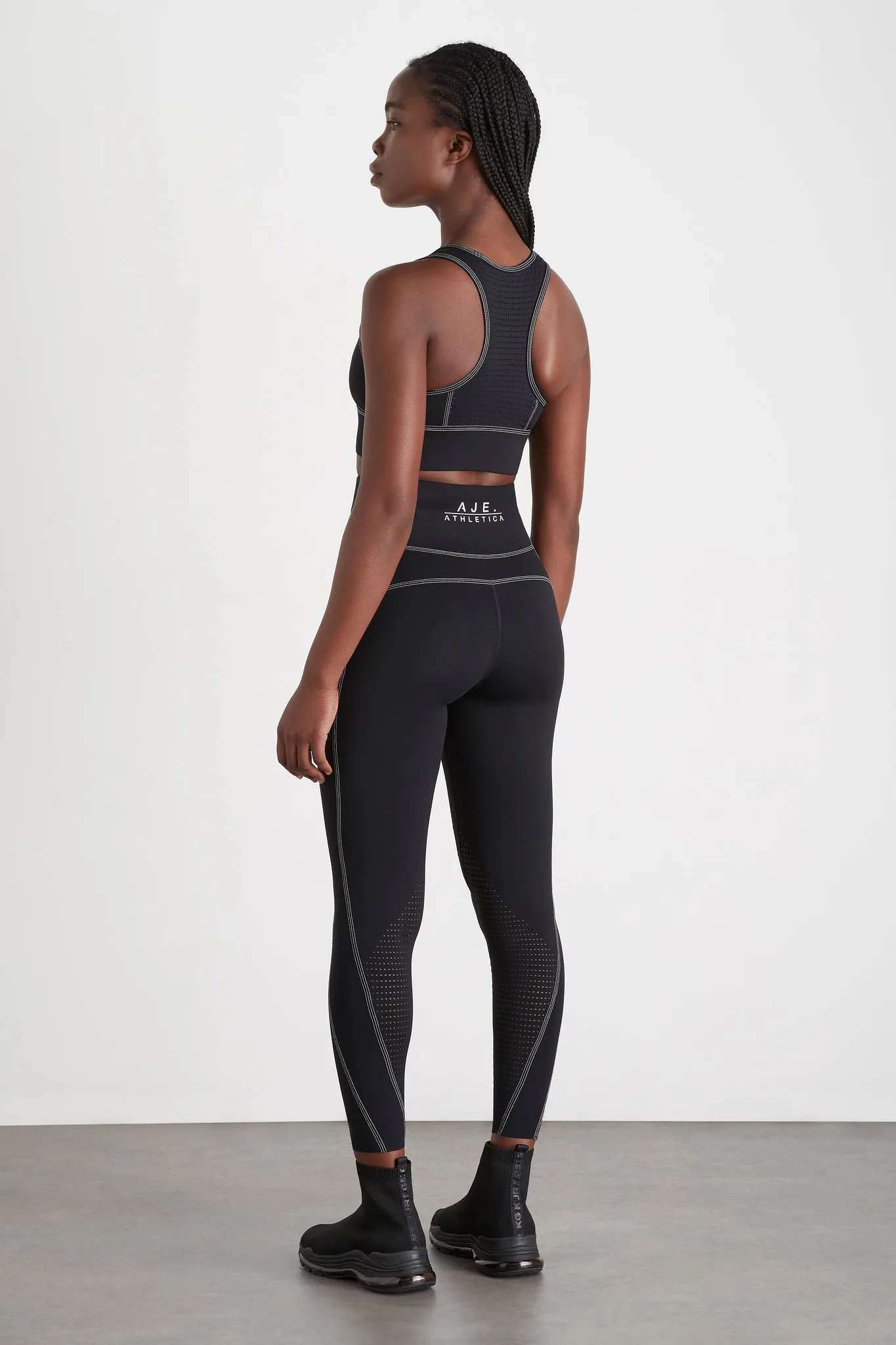 Classic Laser Cut Full Length Legging 202