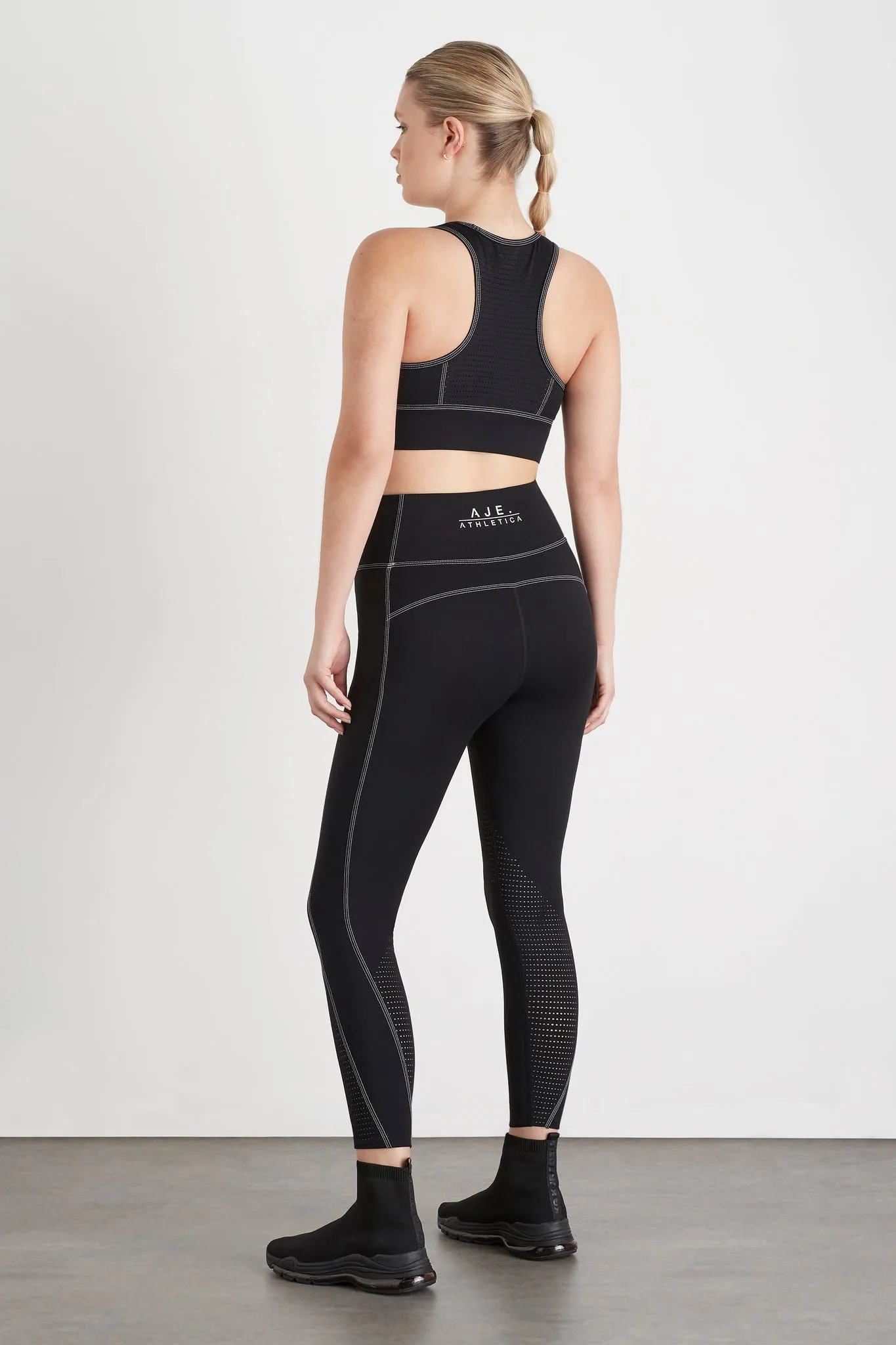Classic Laser Cut Full Length Legging 202