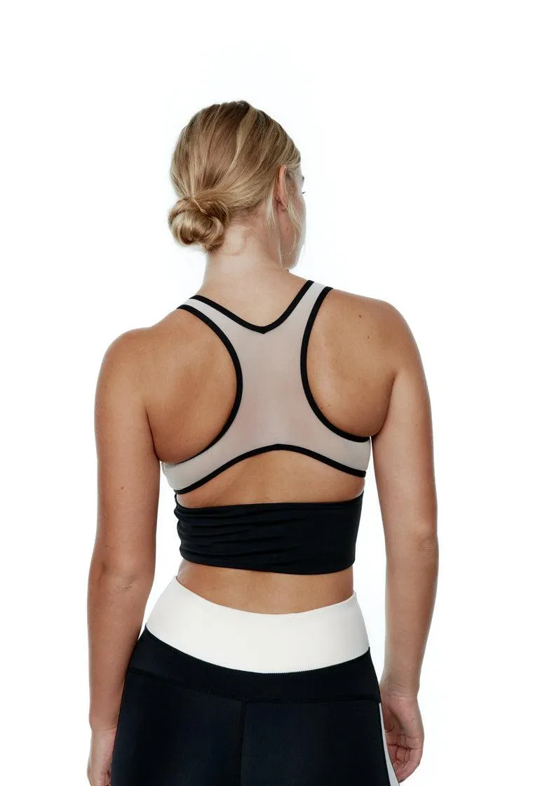 Conjunto deportivo bicolor Shadow Line - Black&Cream