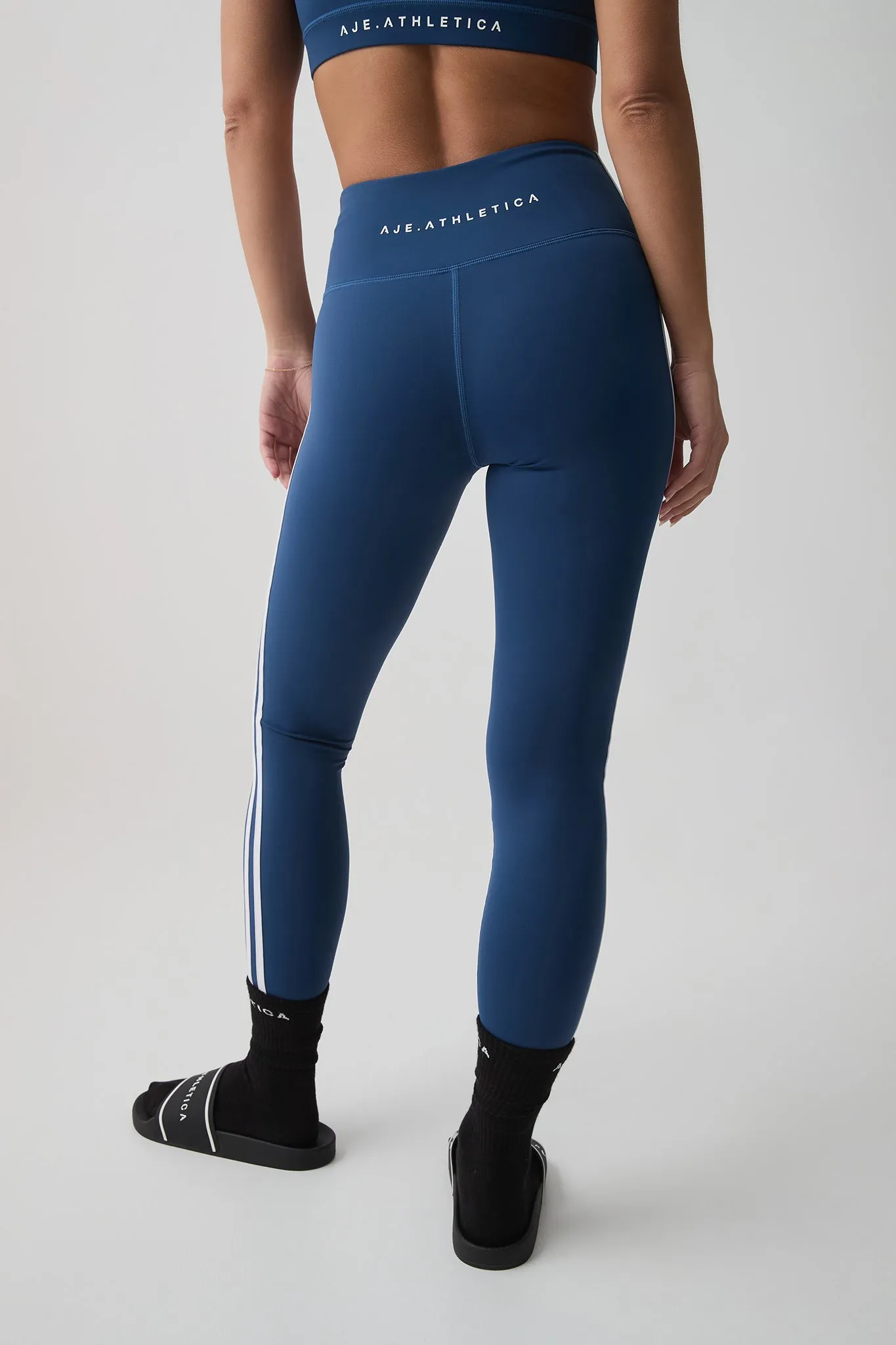 Contrast Piped Al Legging 203