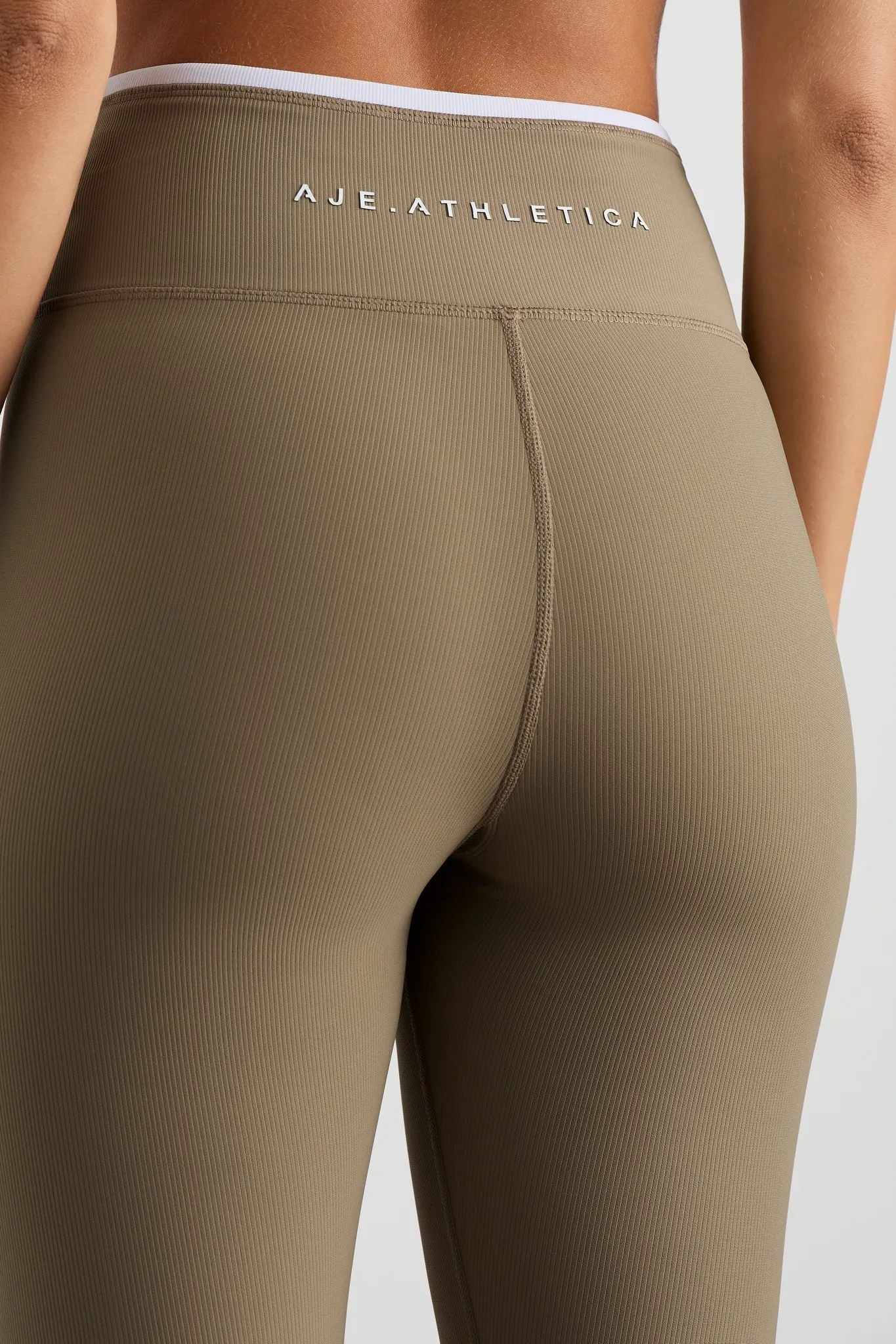 Contrast Ribbed Fl Legging 203