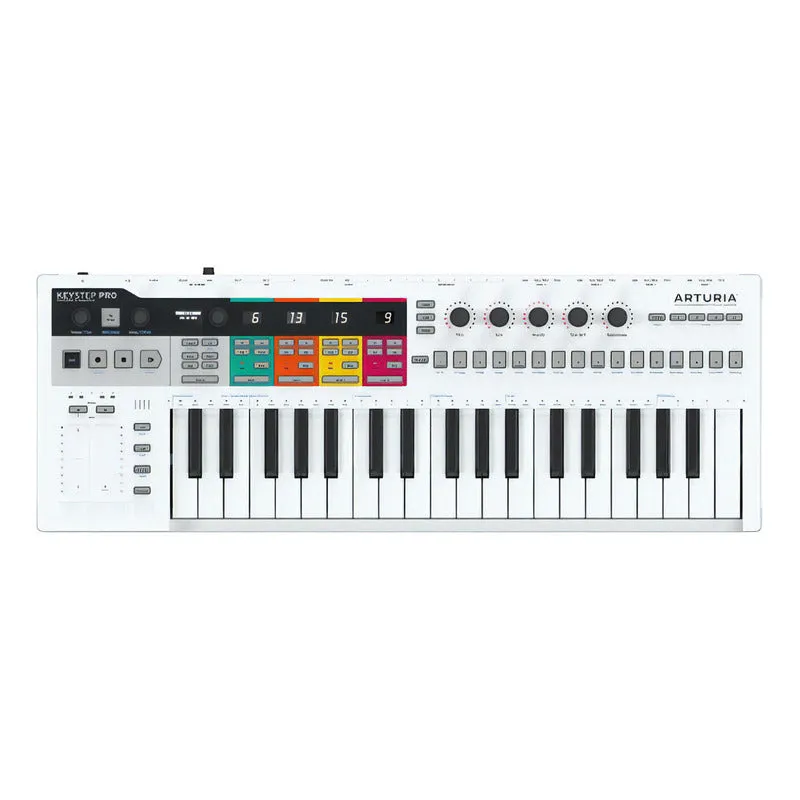 Controlador Cuatro Pistas Con Teclado Arturia Keystep Pro