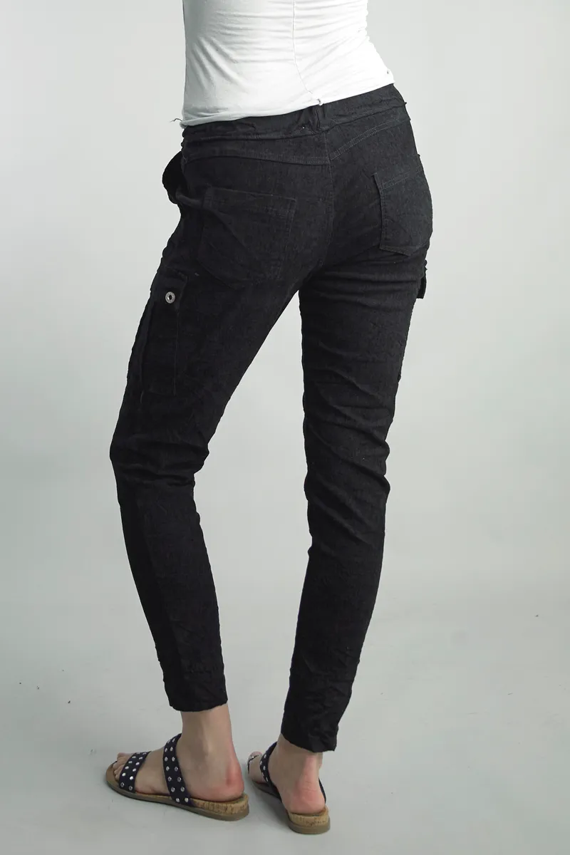 Corduroy Cargo Joggers