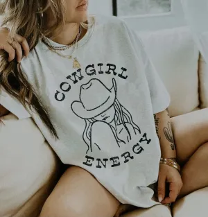 Cowgirl Energy Graphic Tee