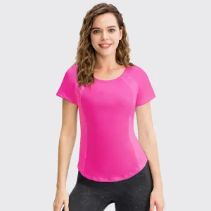 Dacy Short Sleeve Mesh Panel T-Shirt
