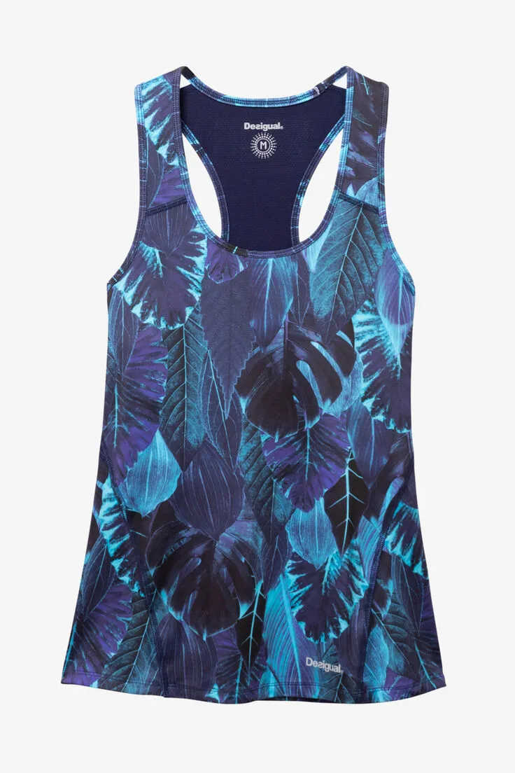 Desigual Sport Racerback Top - Bio Patch