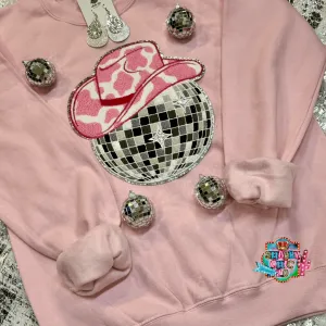 Disco Cowgirl Crewneck