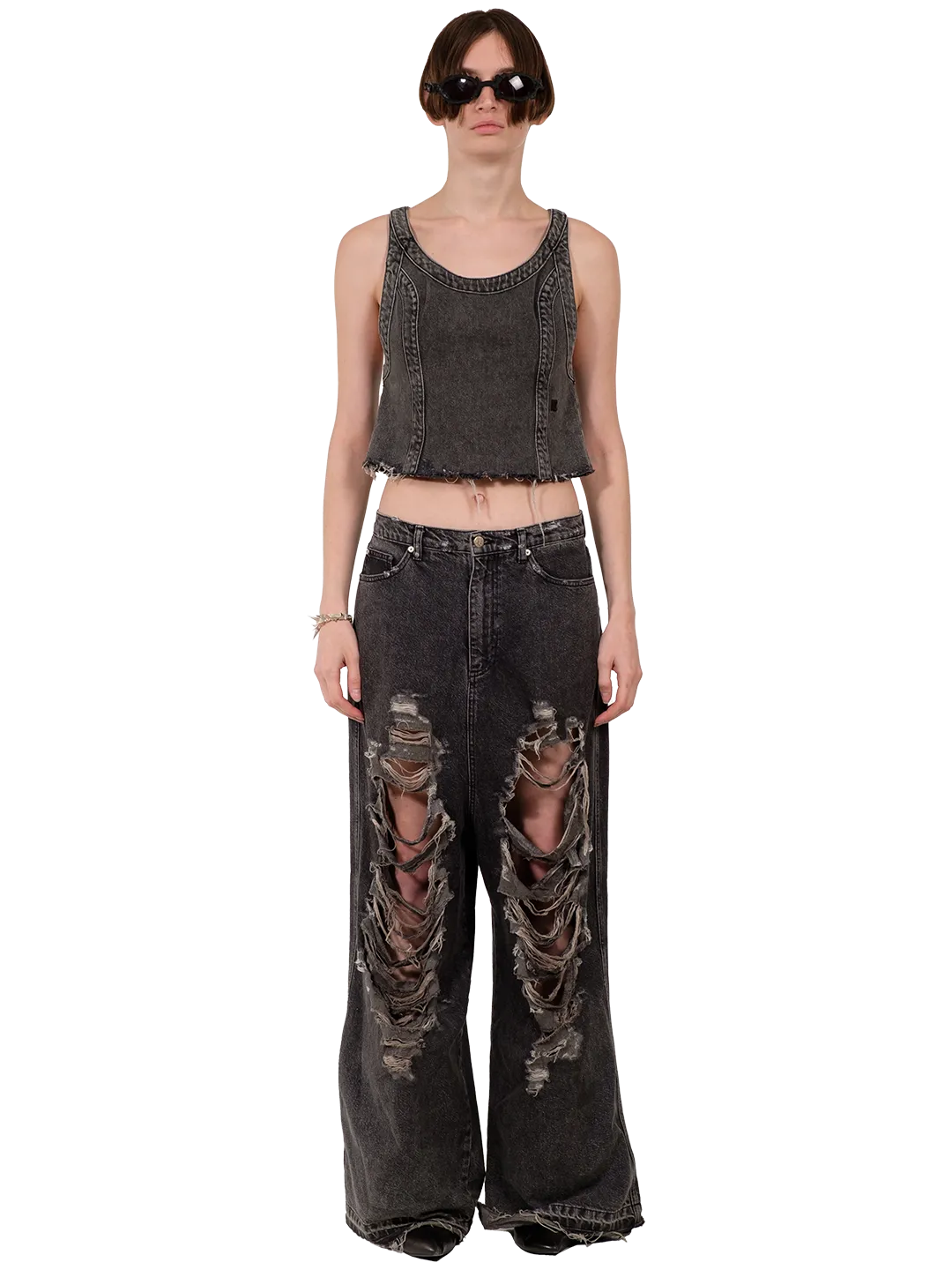 Distressed Jeans