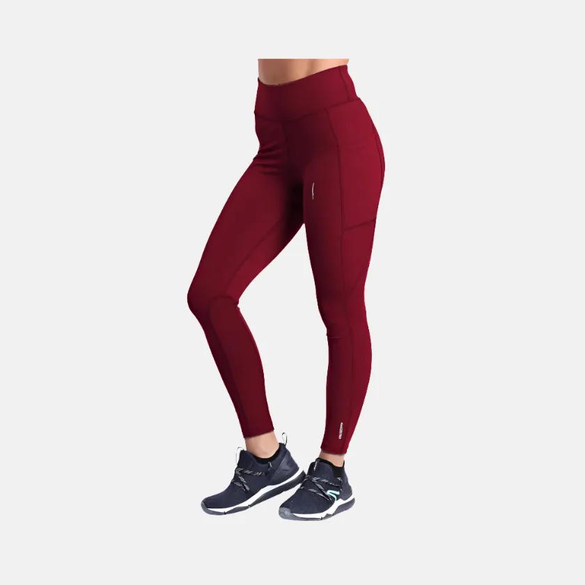 Dive Ultra Women's Leggings -Maroon