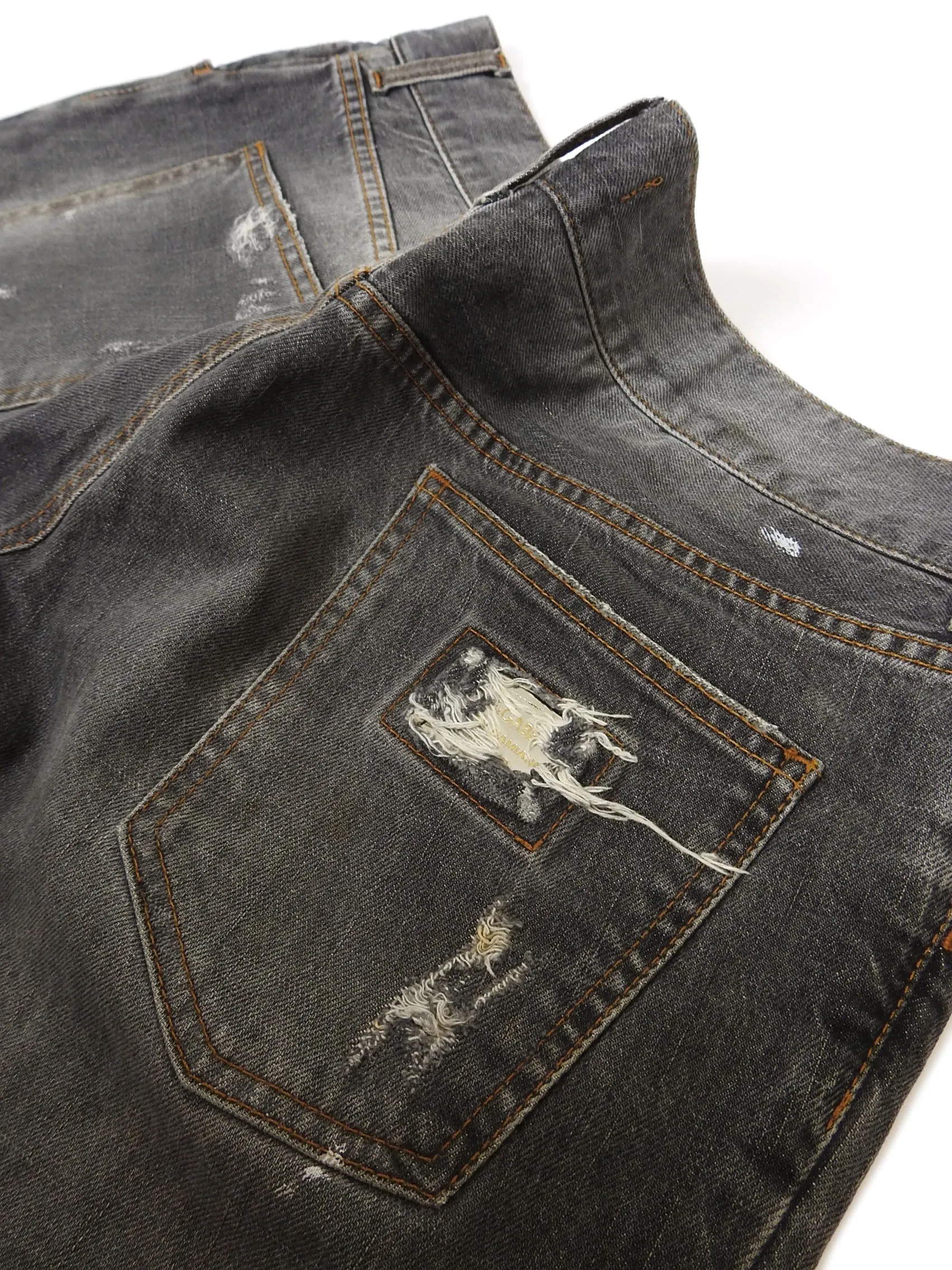 Dolce & Gabbana Distressed Jeans Size 52