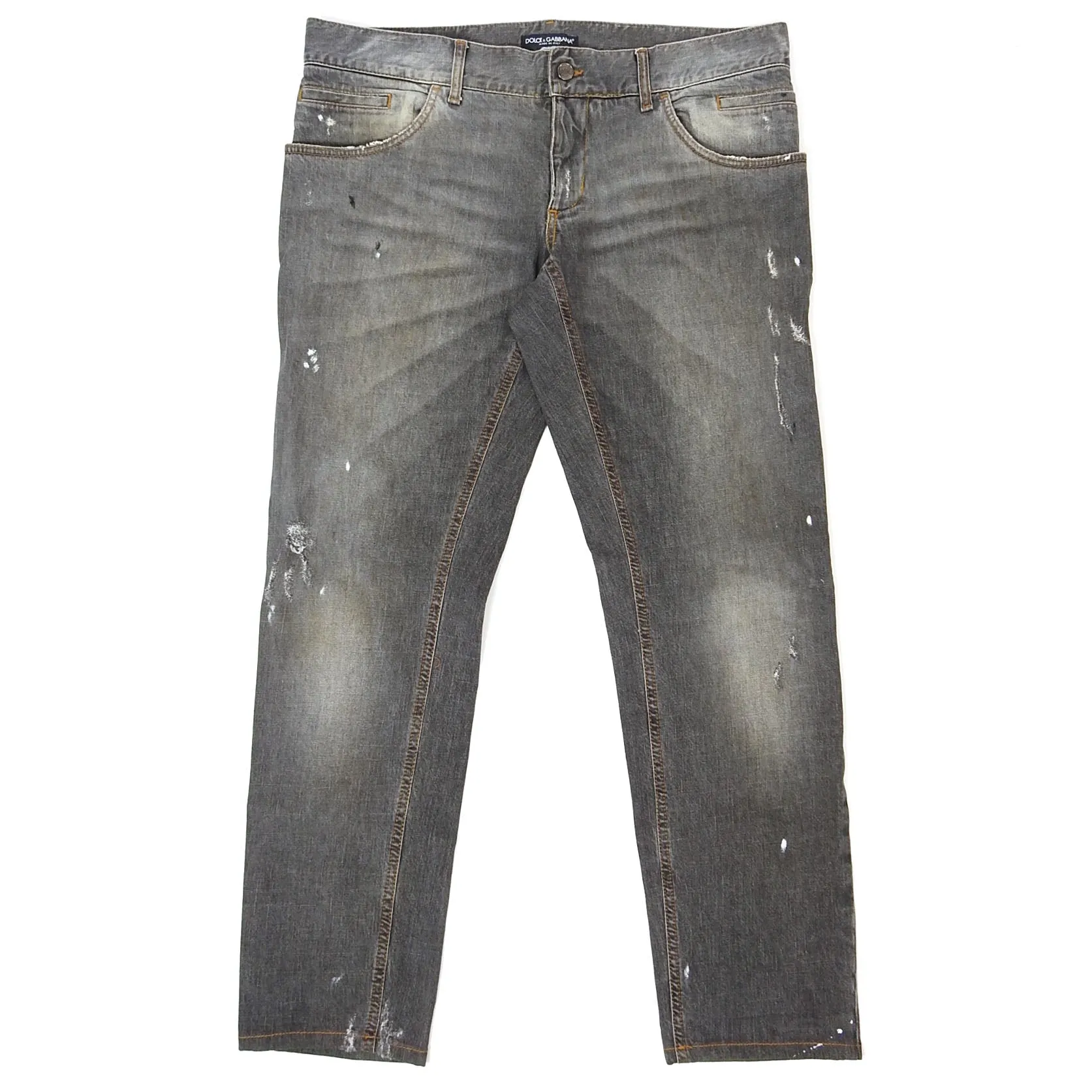 Dolce & Gabbana Distressed Jeans Size 52