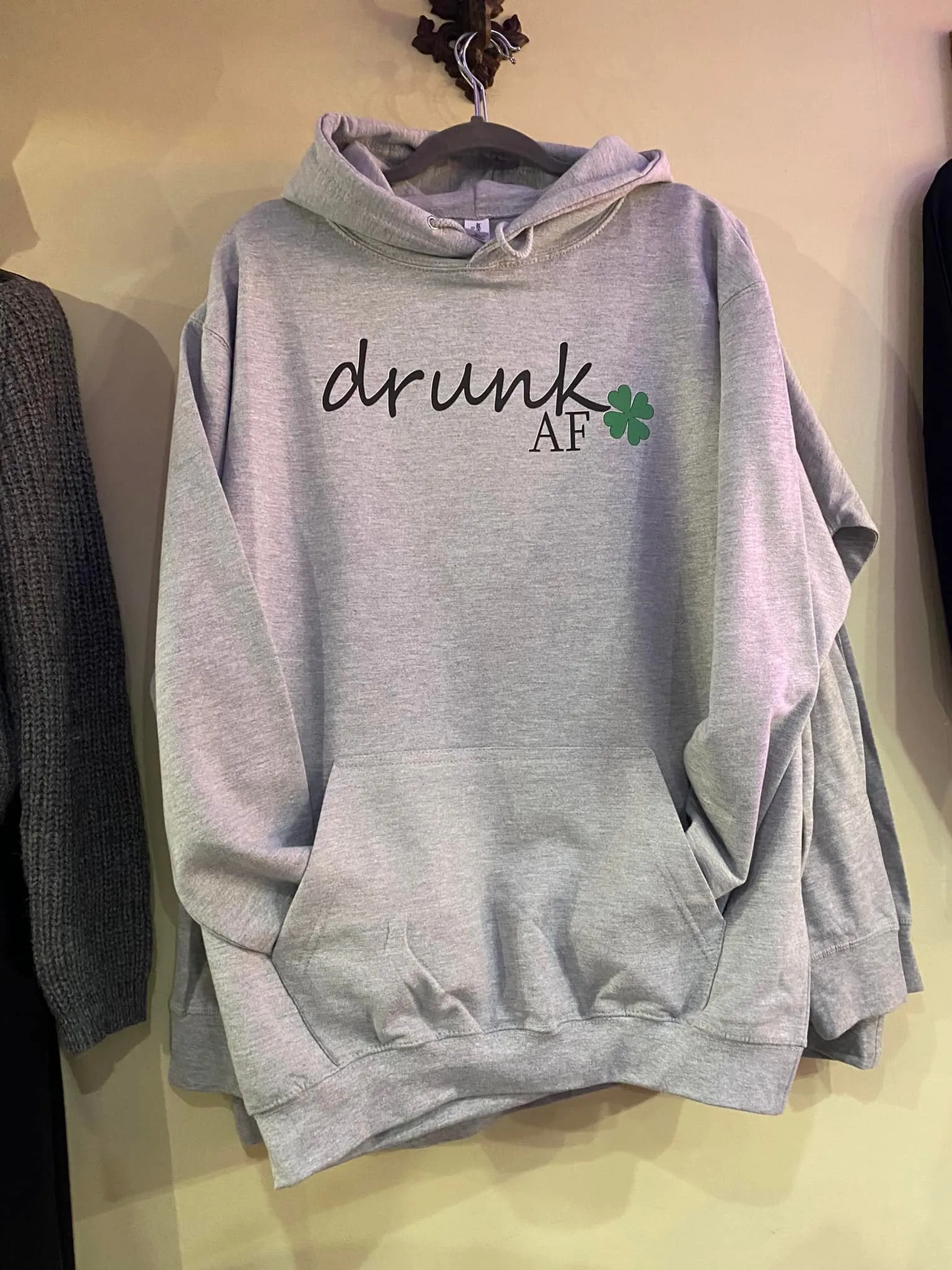 Drunk AF  - DTG - HOODIE (ETA 2 Weeks)