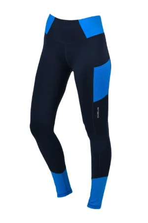 Dublin Childrens Power Performance Mid Rise Colour Block Tights