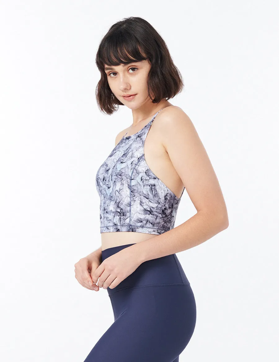 easyoga LESPIRO High Neck Cropped2 - FE8 Moonlight