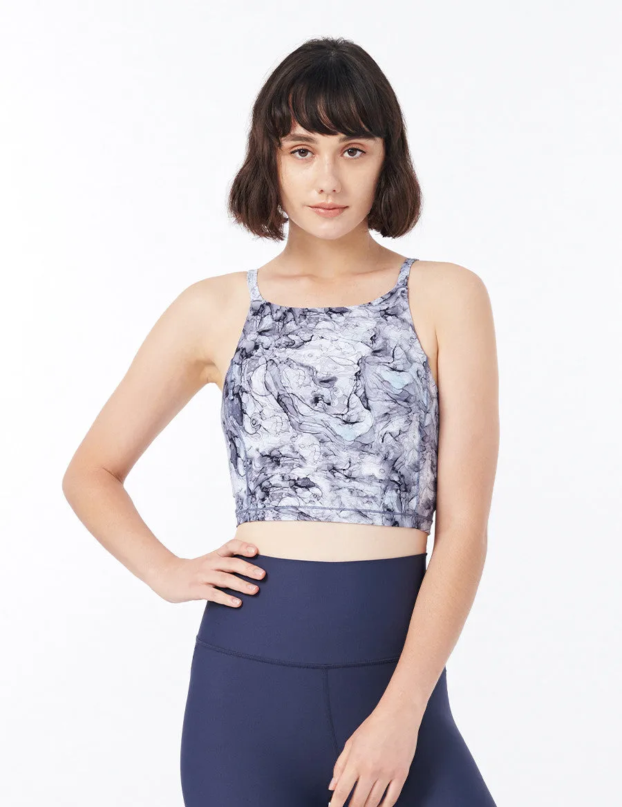 easyoga LESPIRO High Neck Cropped2 - FE8 Moonlight