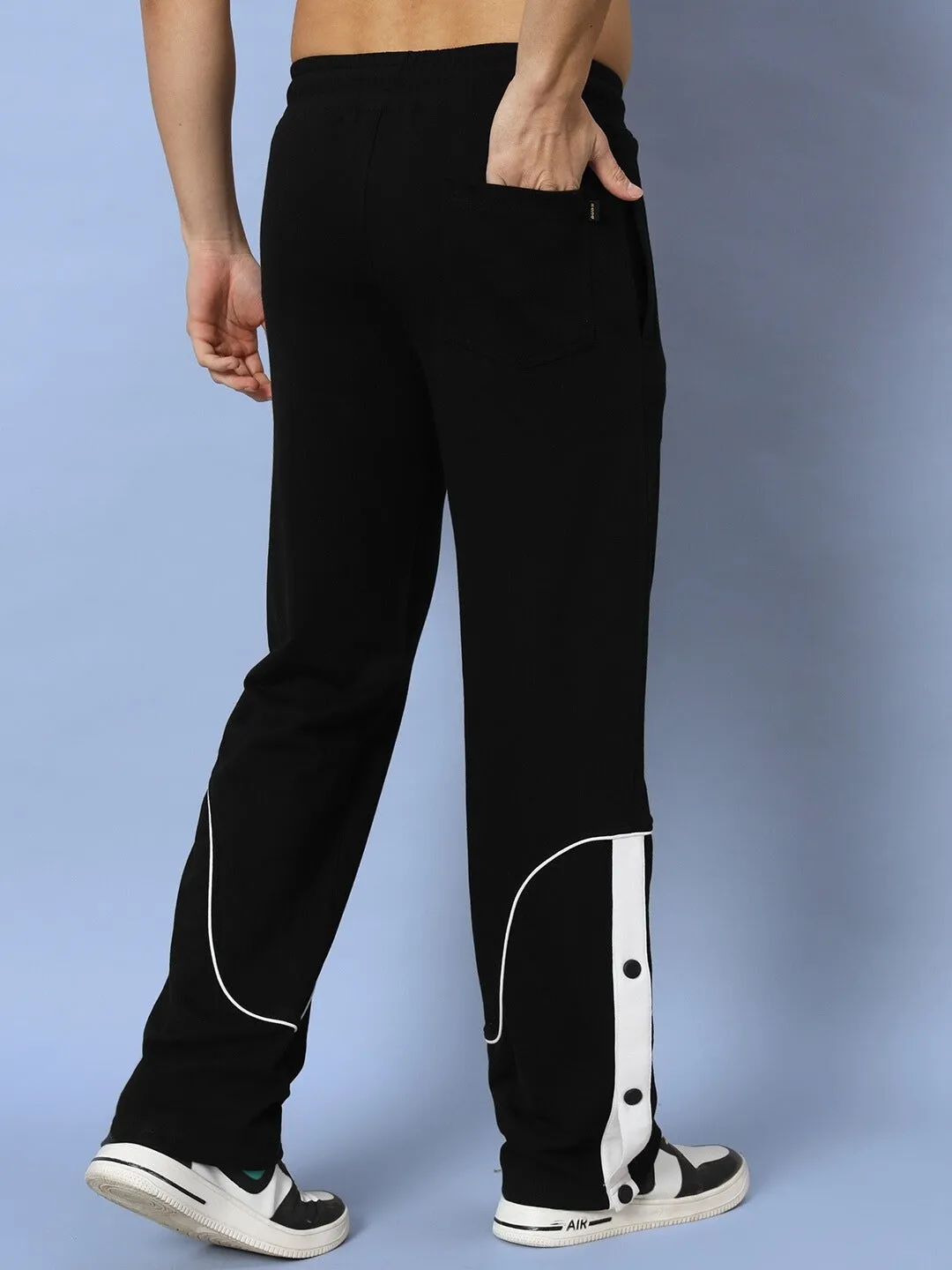 EDDIE CONTRAST JOGGERS RED