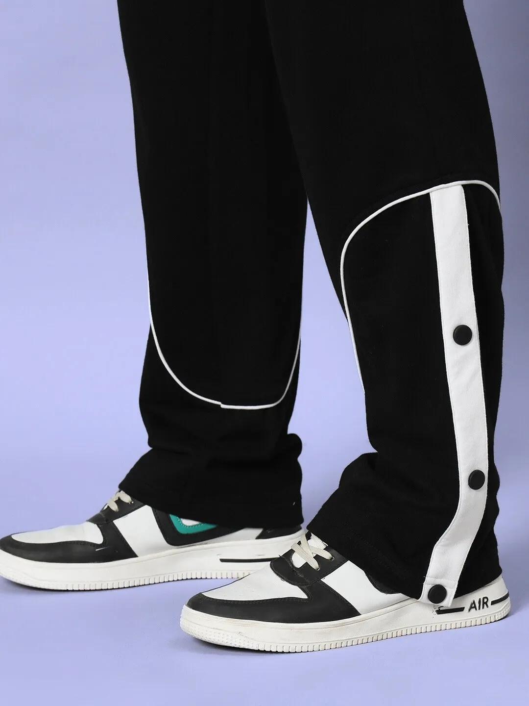 EDDIE CONTRAST JOGGERS RED