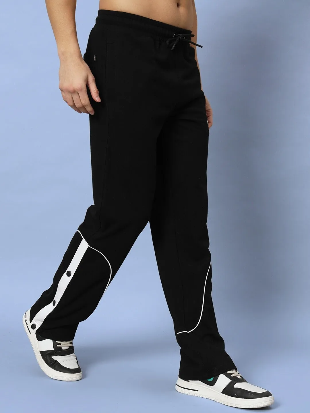 EDDIE CONTRAST JOGGERS RED