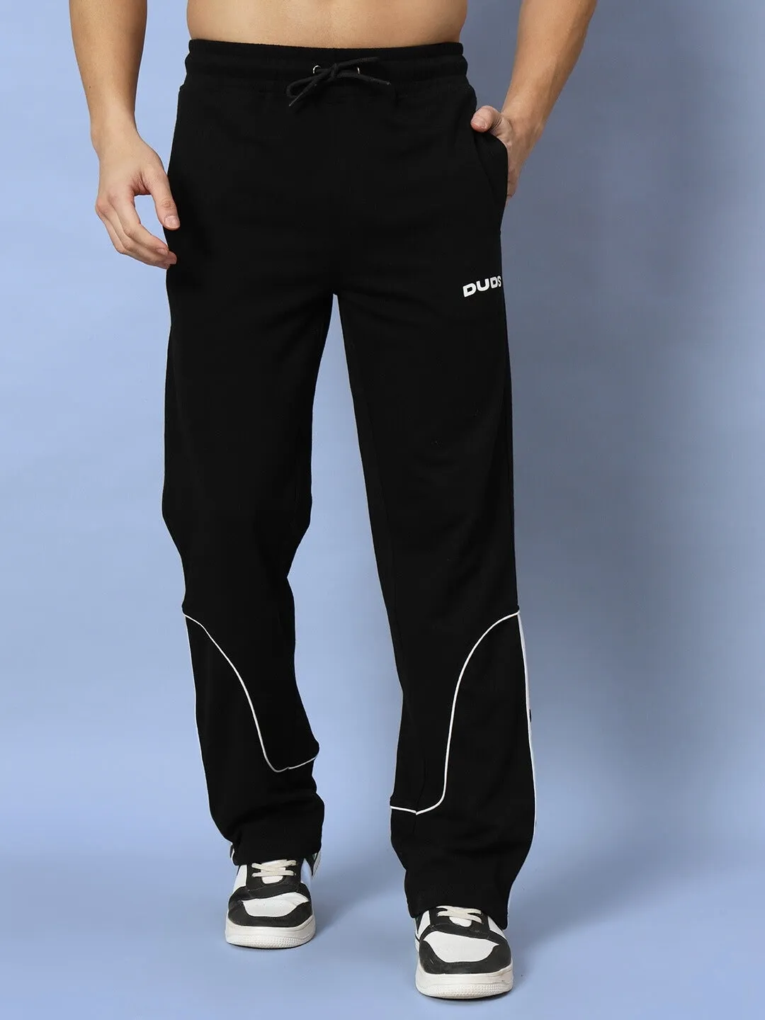 EDDIE CONTRAST JOGGERS RED