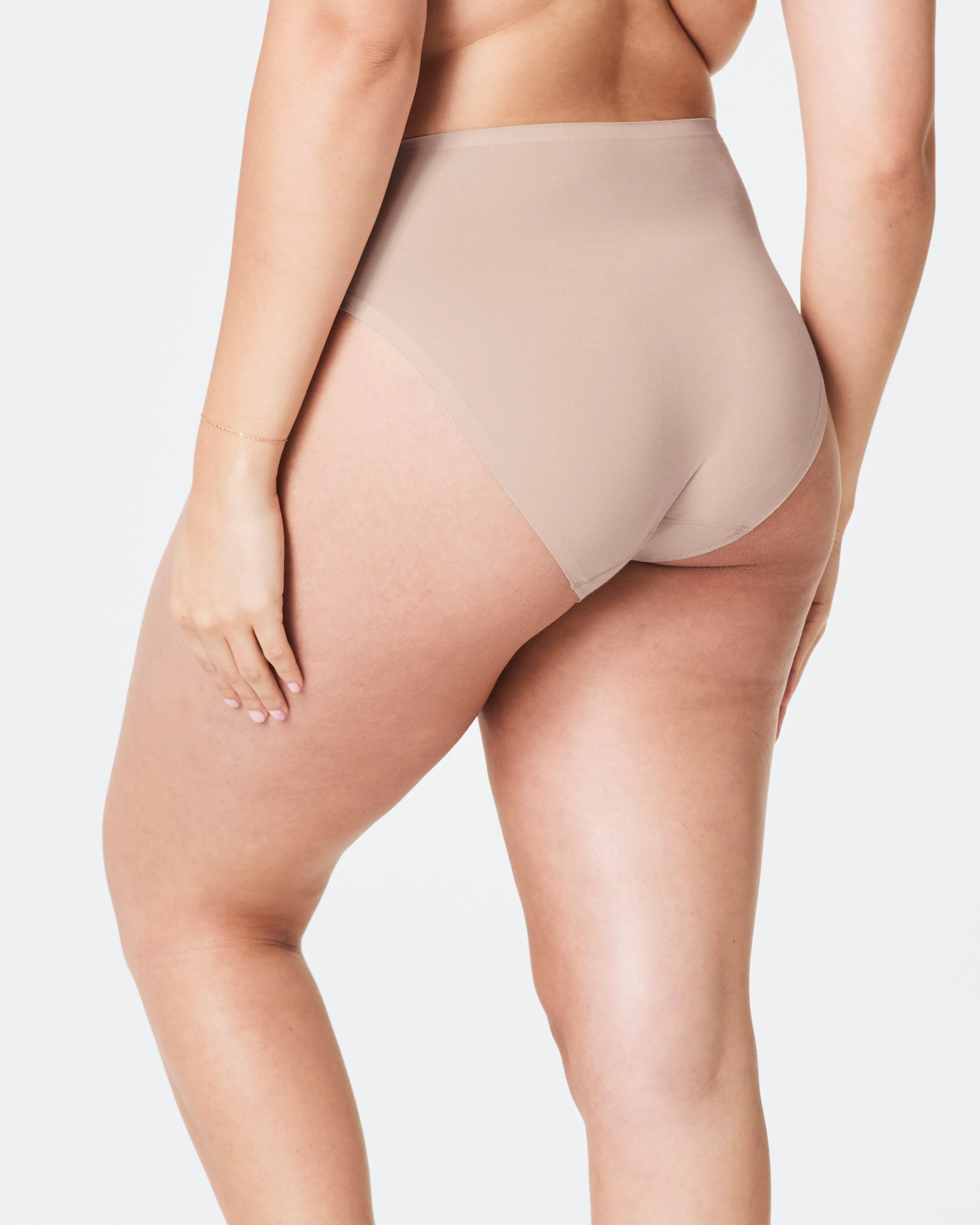 Elevate Your Comfort: SPANXsmooth™ Fit-To-You Modal Hi-Leg Briefs - Set of 3