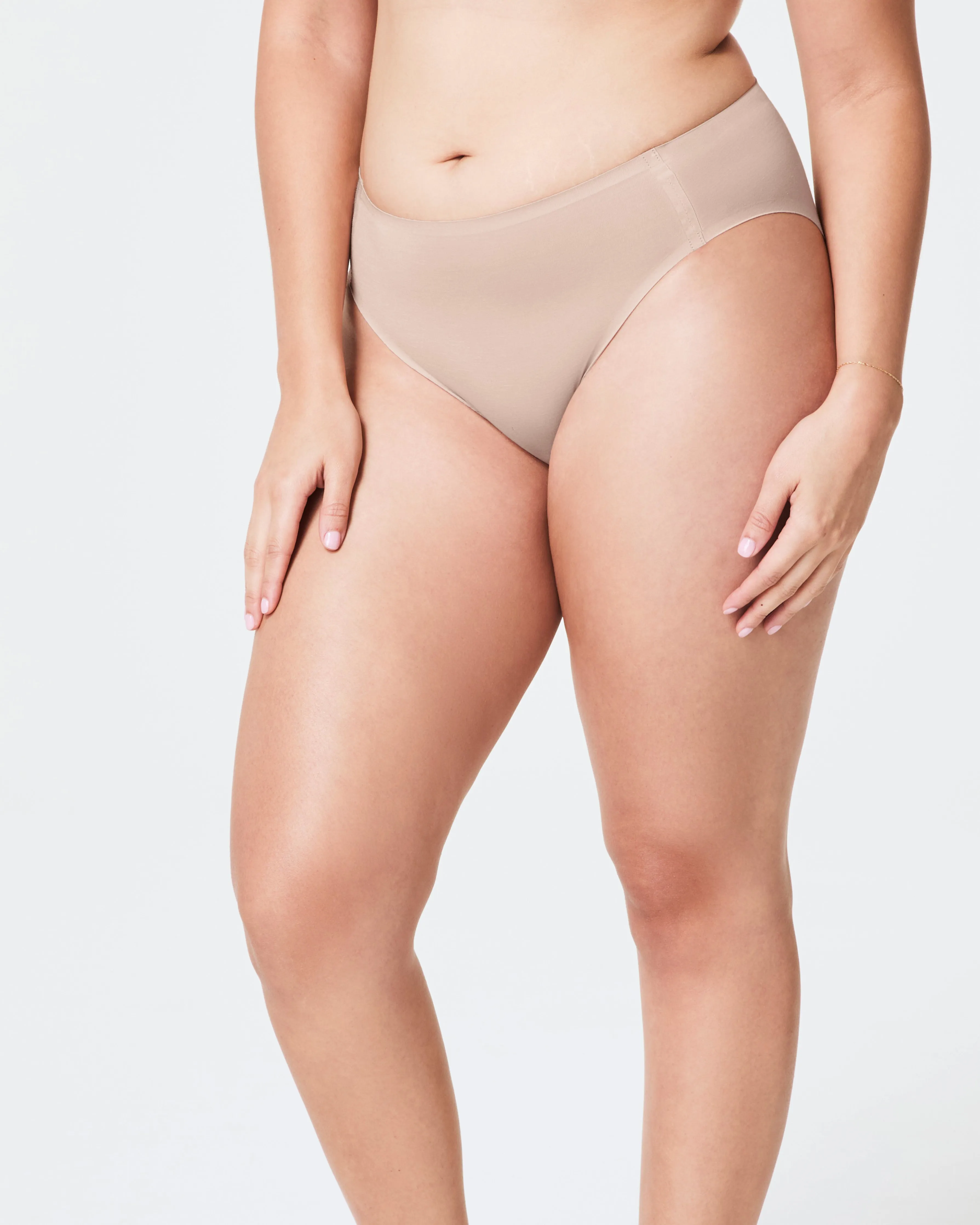 Elevate Your Comfort: SPANXsmooth™ Fit-To-You Modal Hi-Leg Briefs - Set of 3
