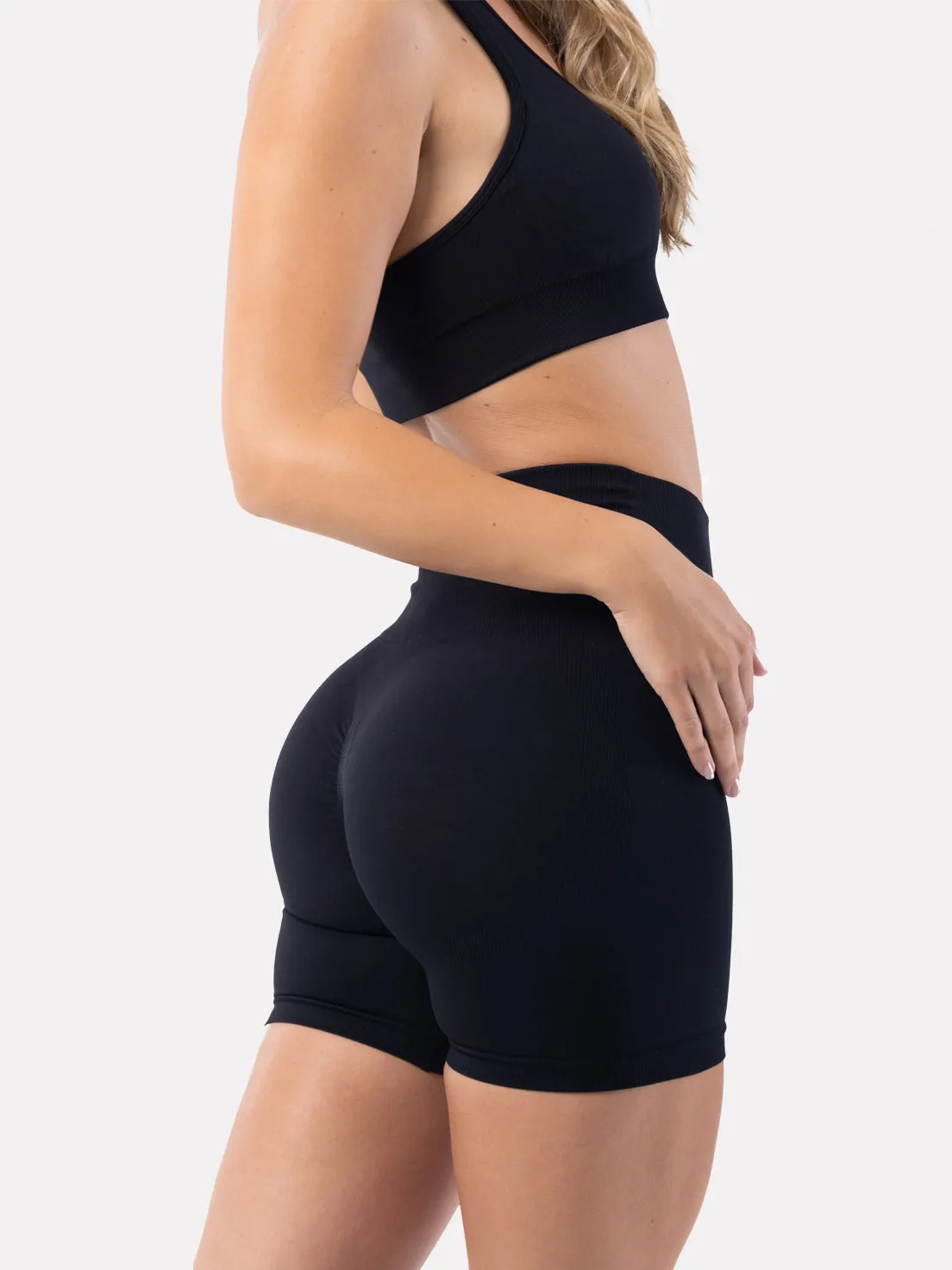 EMMAH SPORTS BRA - BLACK KAYA
