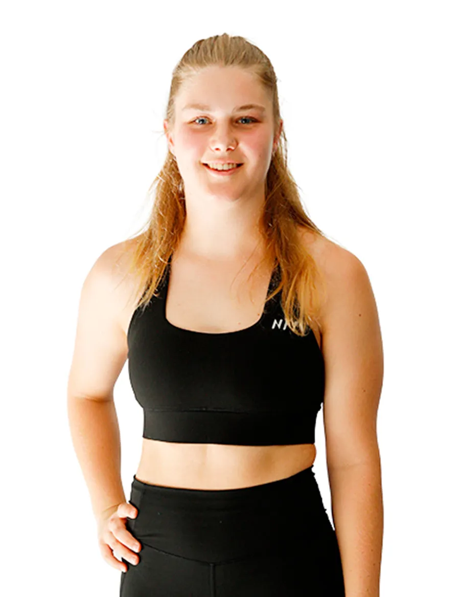 ESSENTIAL RANGE BLACK 3/4 LEGGINGS