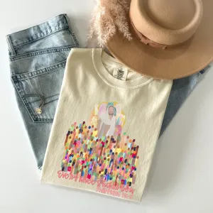 Every Knee Shall Bow Pigment Ivory Tee