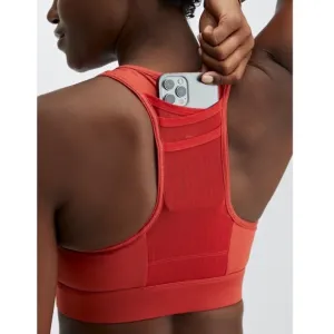 Fabletics Trinity, high impact sports bra, lava, new