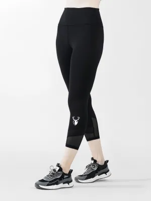 Fairway Capri Legging in Black
