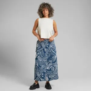 Falda Dedicated Wrap Stilleryd Clay Swirl Blue