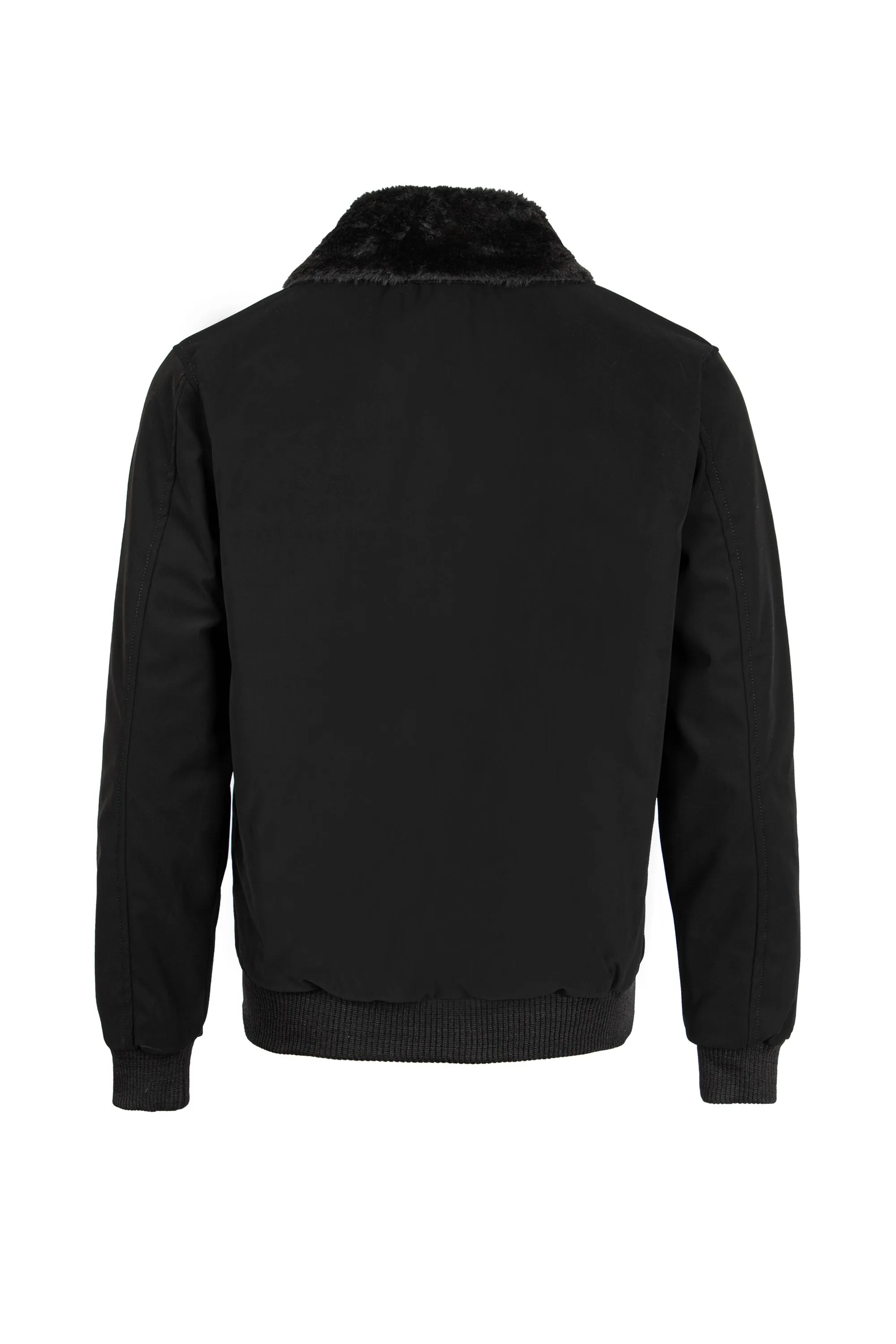 Faux Collar Jacket