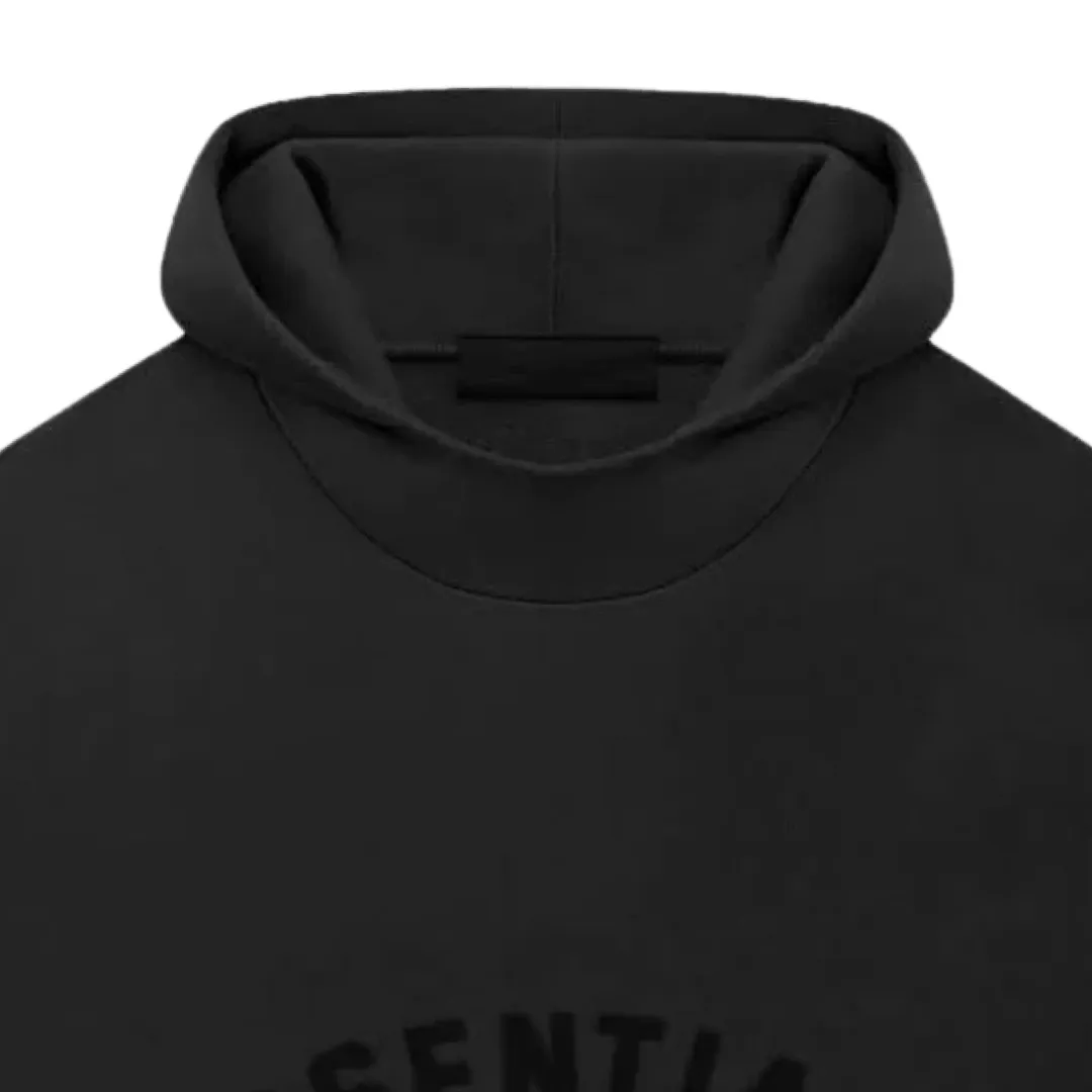 Fear of God Essentials Pullover Hoodie Jet Black