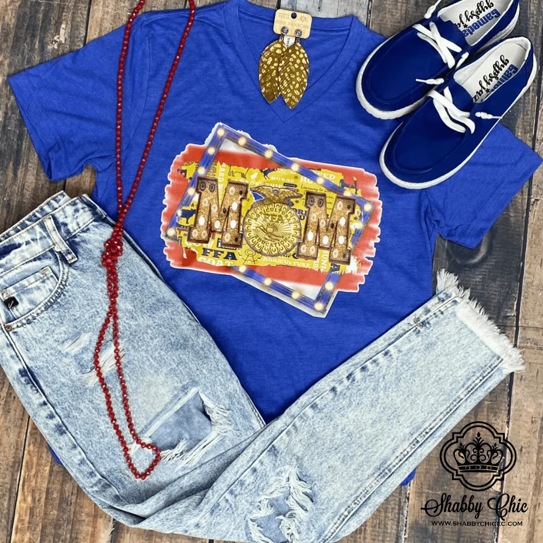 FFA Mom Tee - Blue
