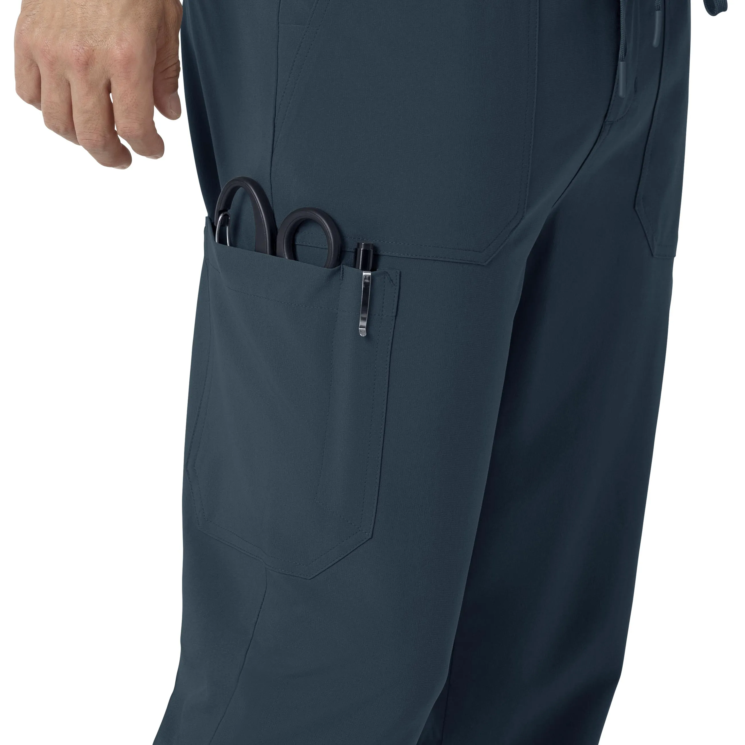 Force Cross-Flex C56310 Men's Jogger Scrub Pants Navy
