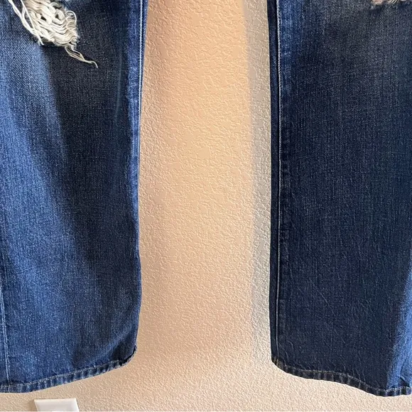 Frame Denim High Rise Distressed Tamarack Jeans Size 29