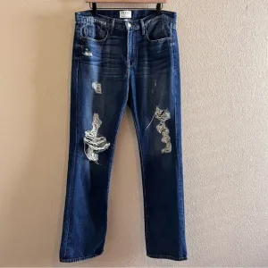 Frame Denim High Rise Distressed Tamarack Jeans Size 29