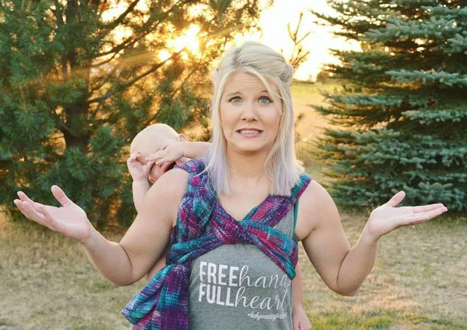 Free Hands Full Heart Babywearing Tank or Tee