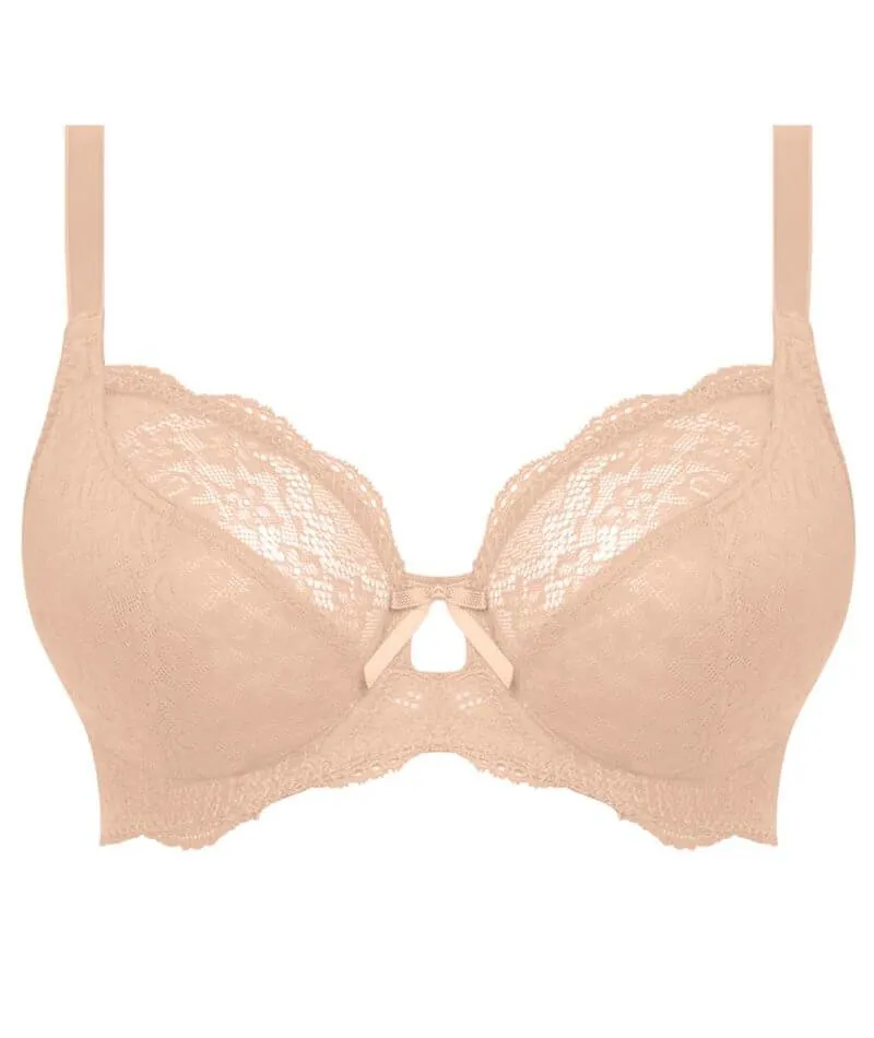 Freya Fancies Underwire Plunge Bra - Natural Beige