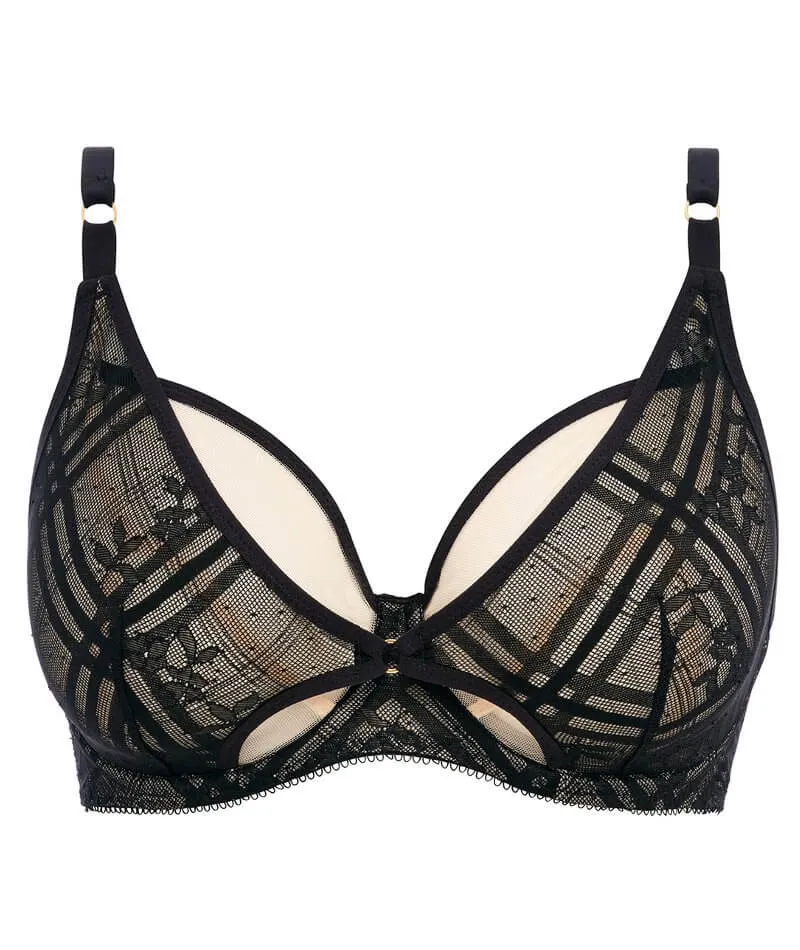 Freya Fatale Underwired High Apex Bra - Noir