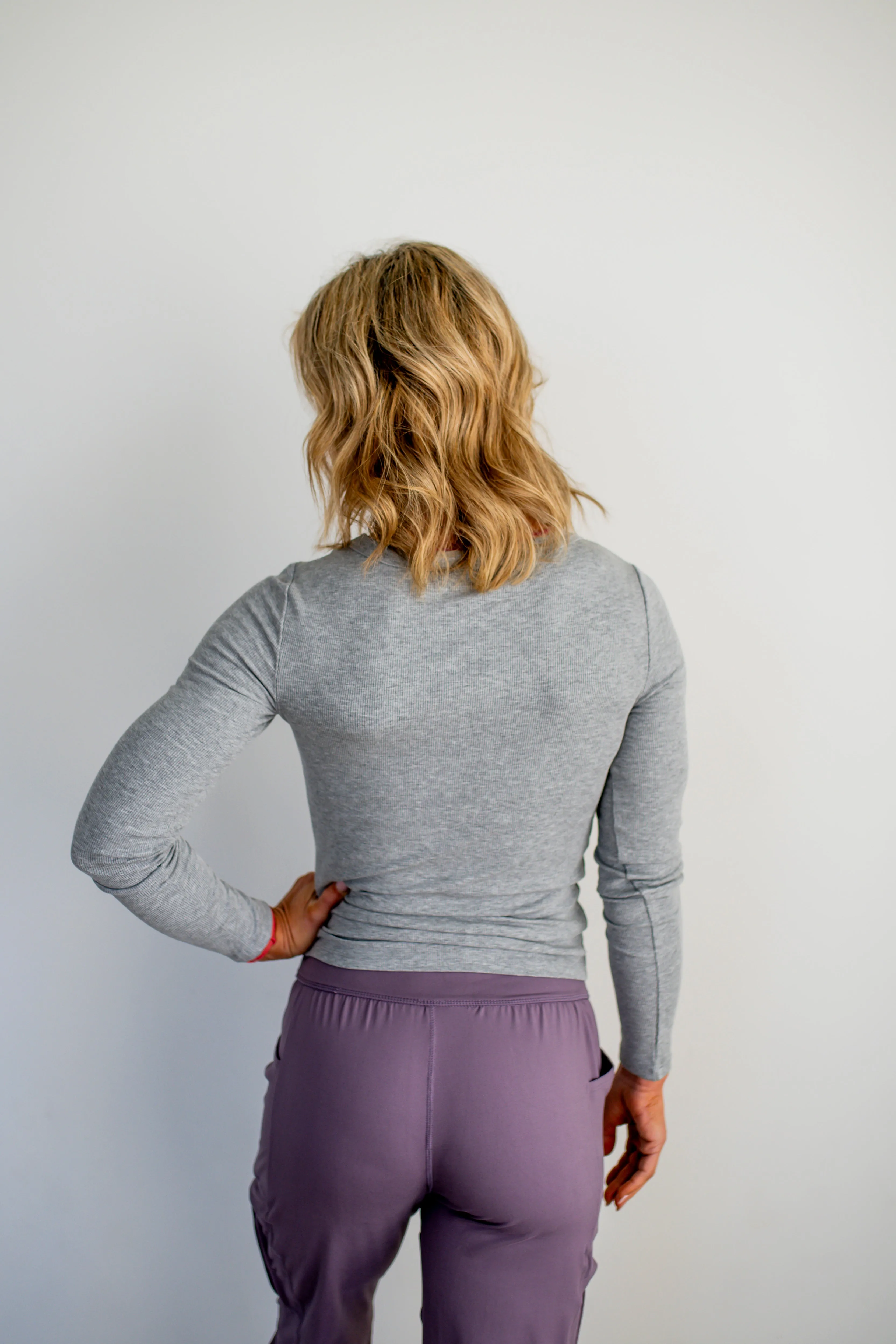 Frosted Mulberry Butter Joggers