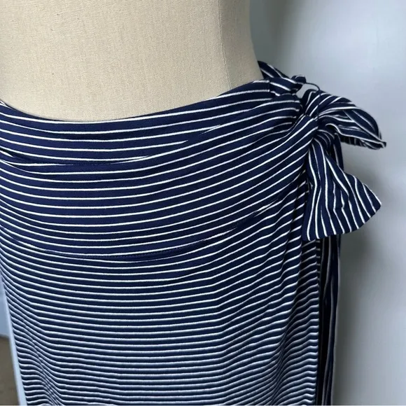 Gap wrap Striped Midi Skirt Large