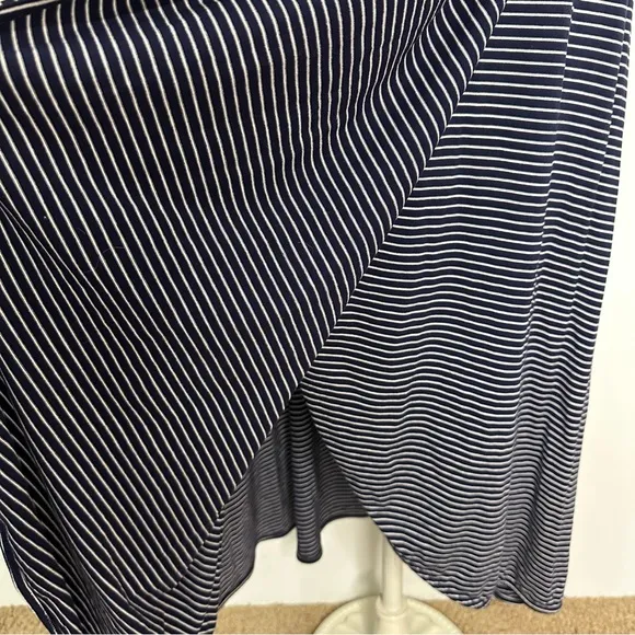 Gap wrap Striped Midi Skirt Large