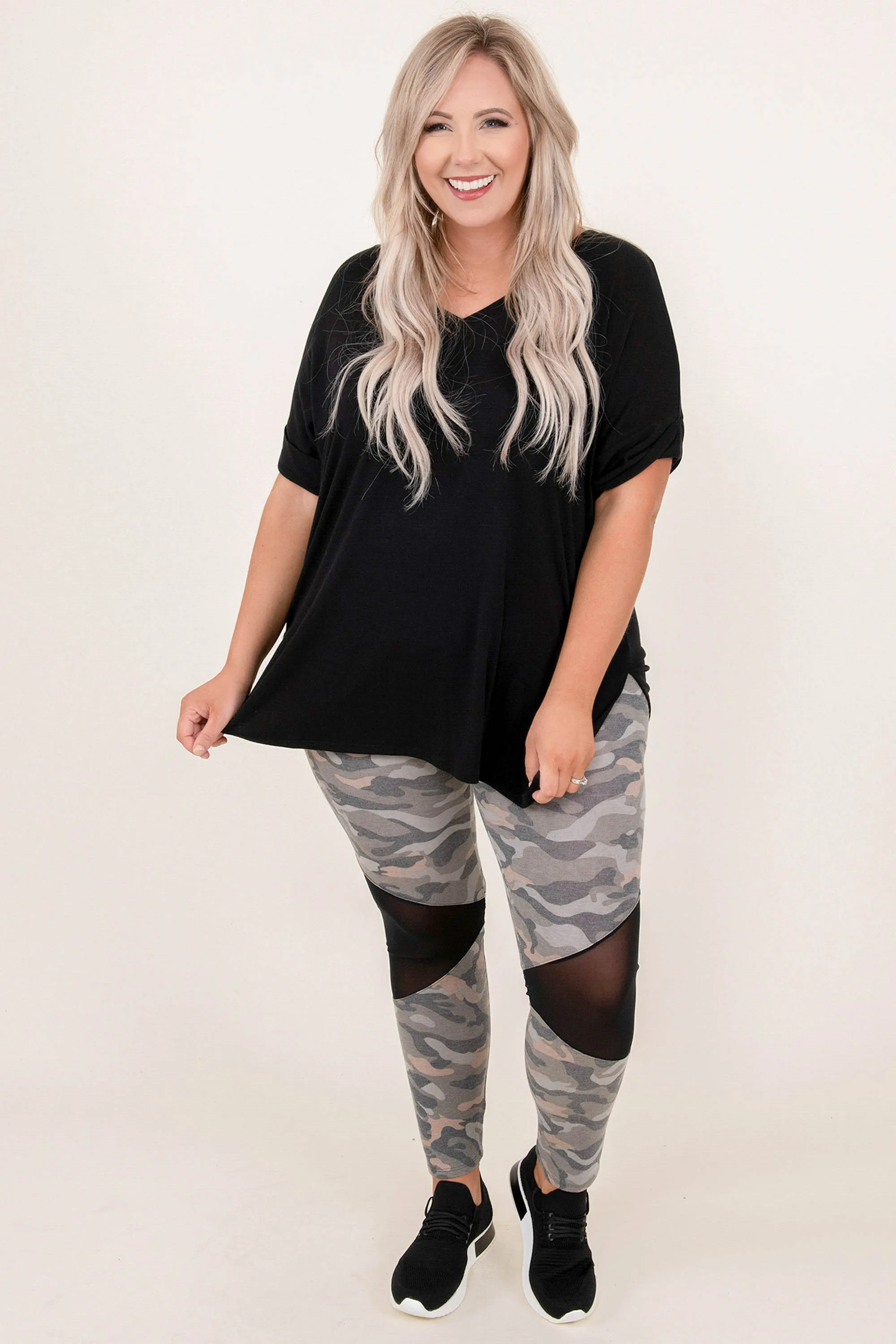 Girl On A Mission Leggings, Olive