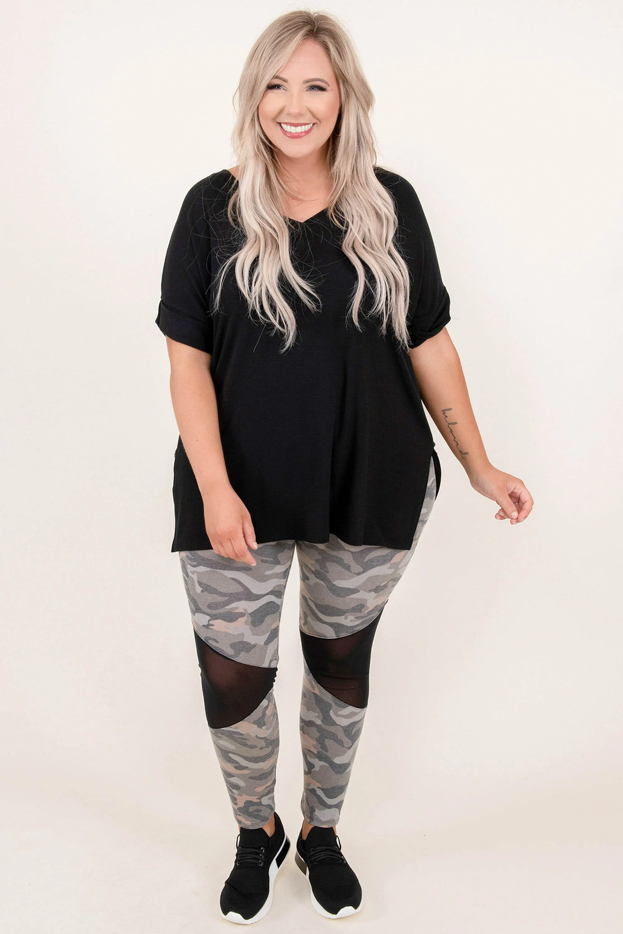 Girl On A Mission Leggings, Olive