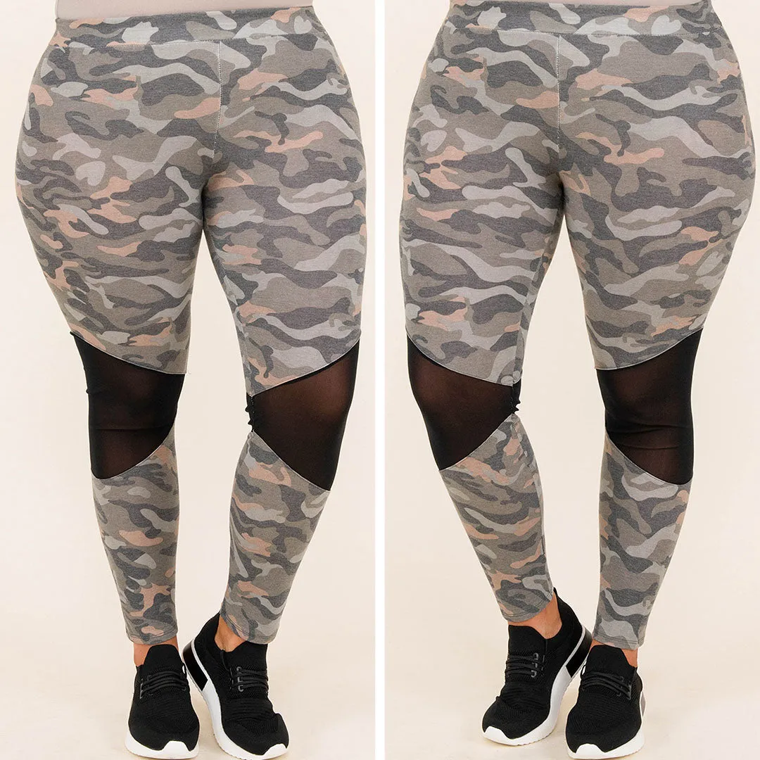 Girl On A Mission Leggings, Olive