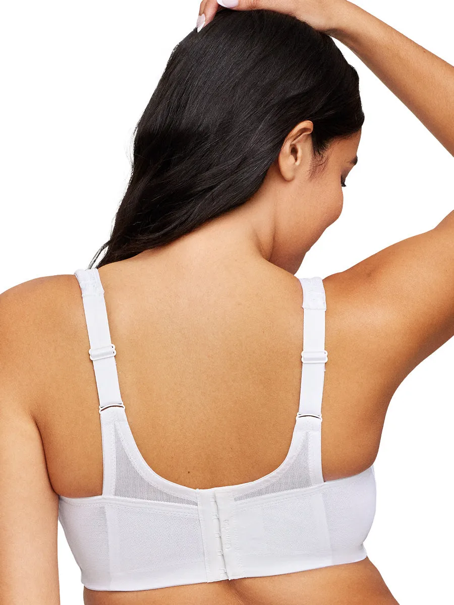 Glamorise Bra 1007 - MagicLift Seamless Everyday Bra - White