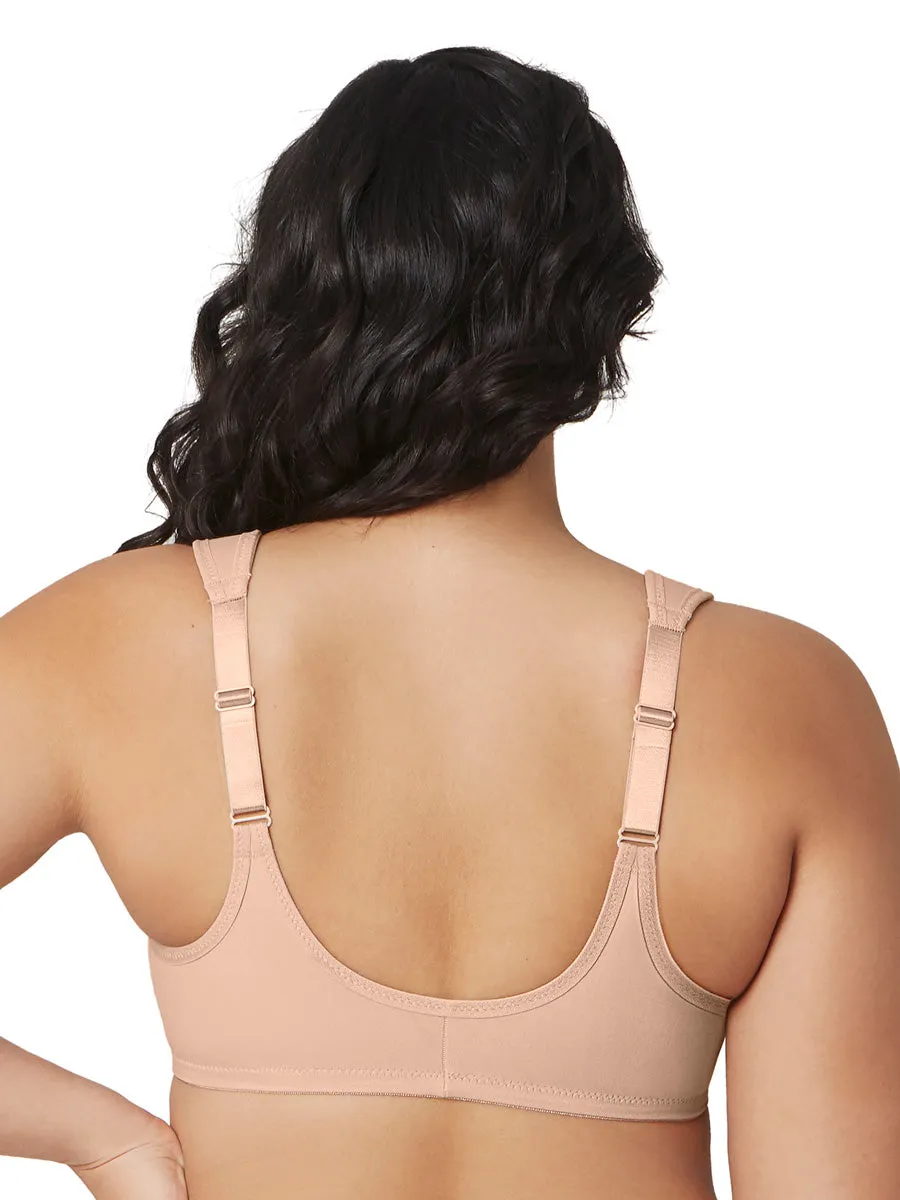 Glamorise Bra 1245 - Wonderwire Front Close Bra - Beige