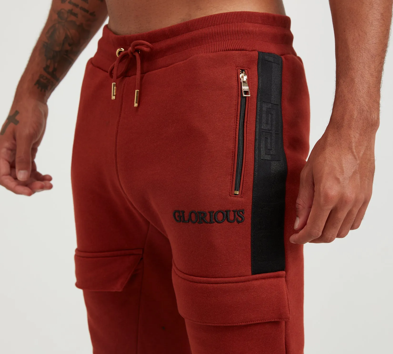 Glorious Gangsta Lozano Jogger Rust Brown