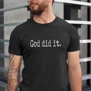 GOD DID IT